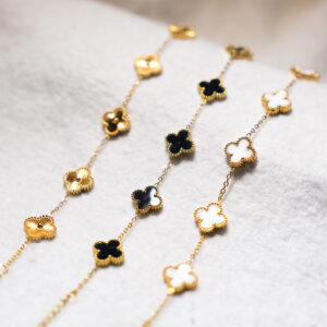 Luck Golden Clover Bracelet