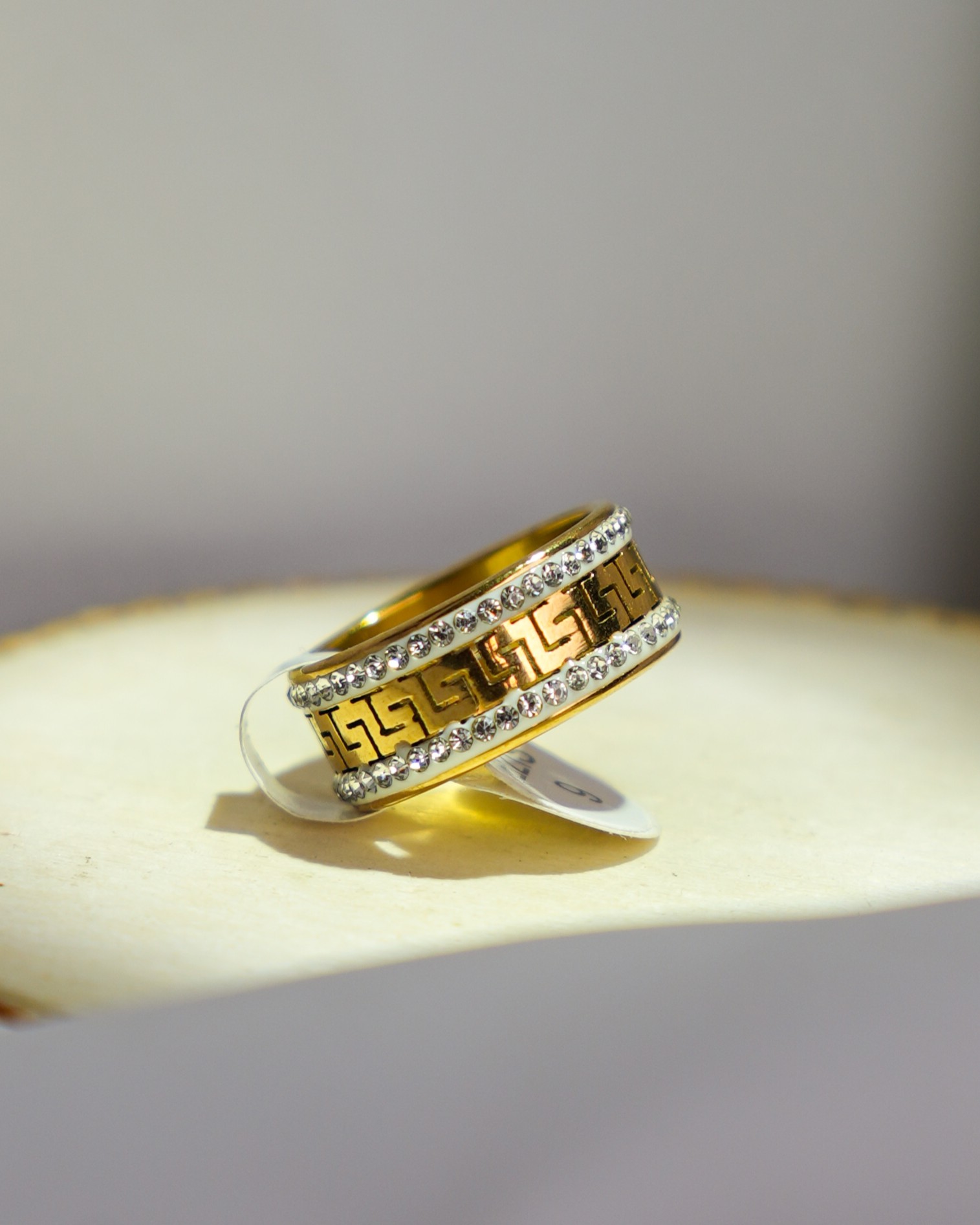 Meander Shield Ring - Image 4