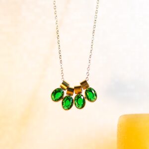 Axis Green Necklace/Pendant