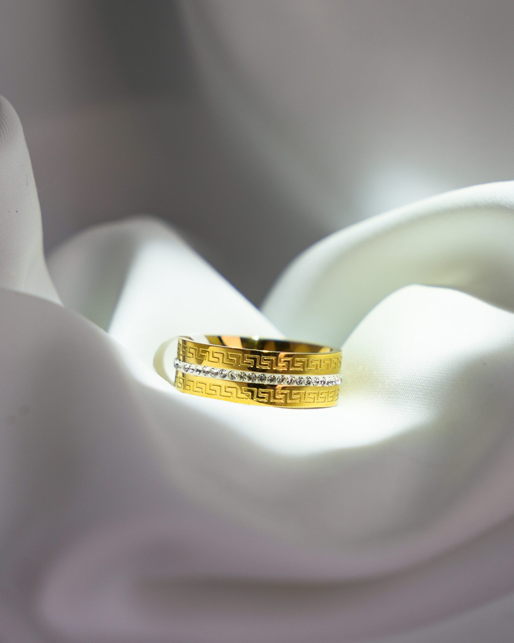 Meander Shield Ring - Image 2