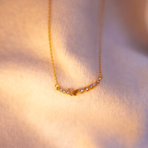 Dainty Pavé Butterfly Necklace