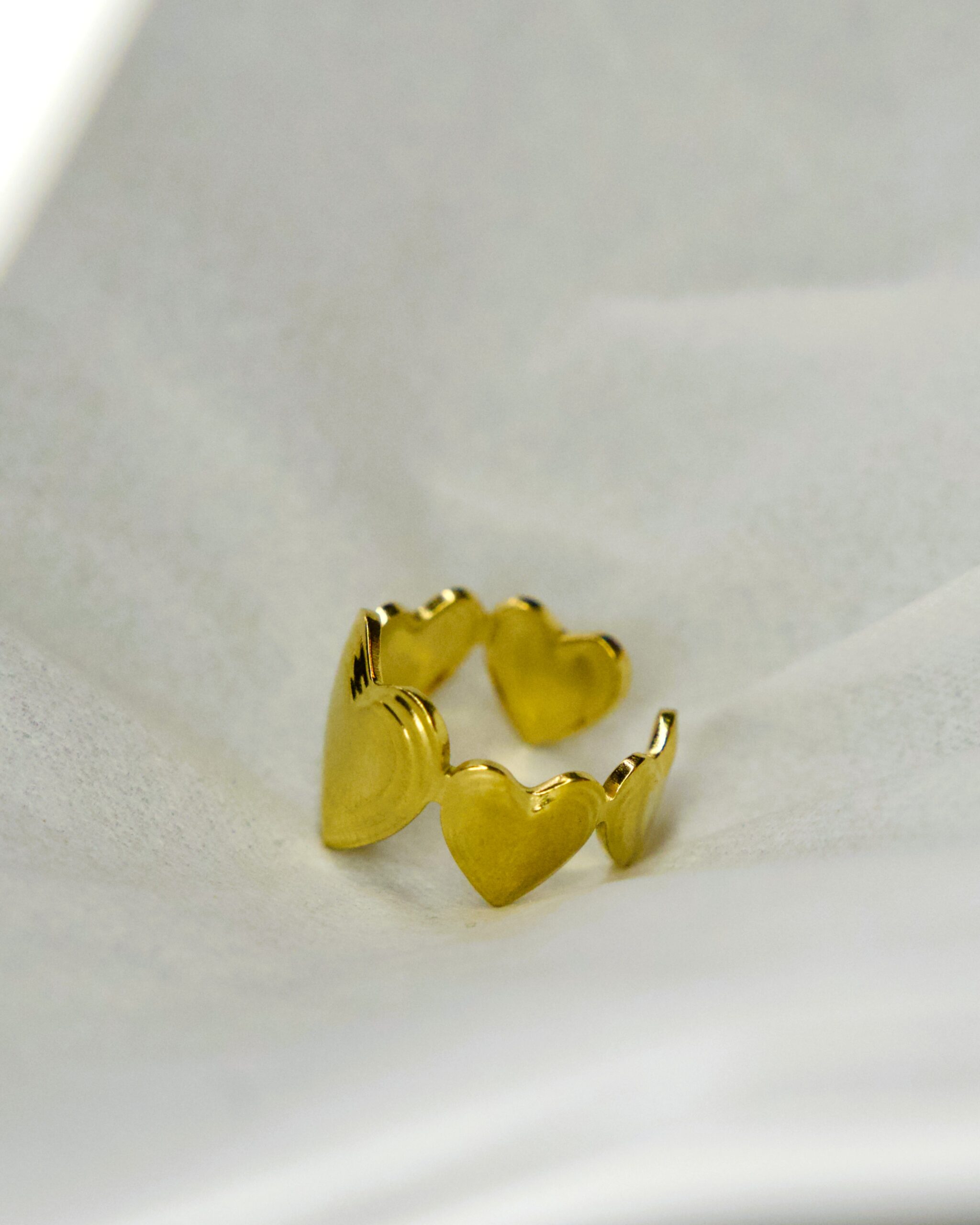 Eternal Hearts Anti-Tarnish Ring