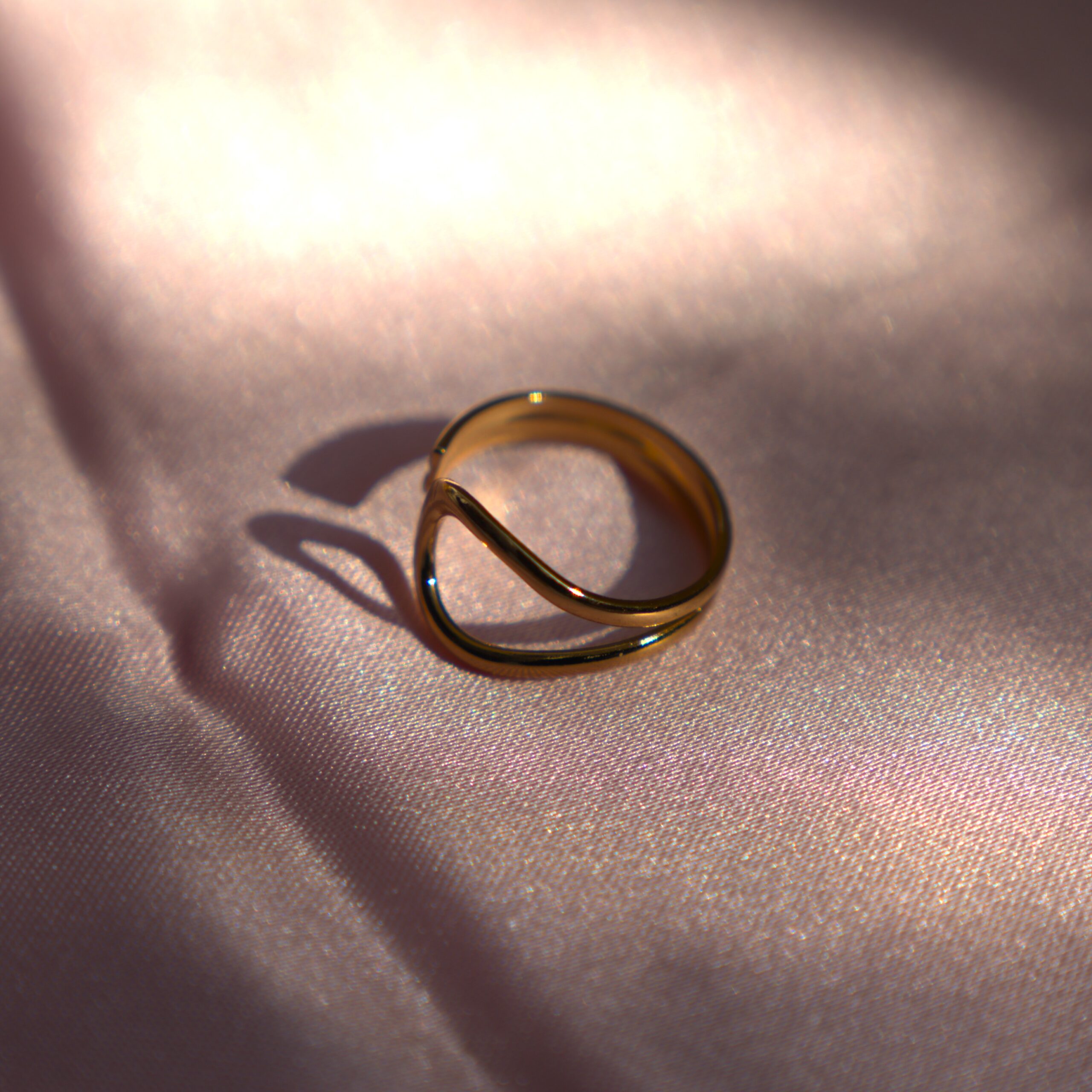 Modern Muse Ring (Golden) - Image 3