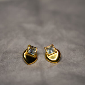 Radiant Heart Stud Earrings