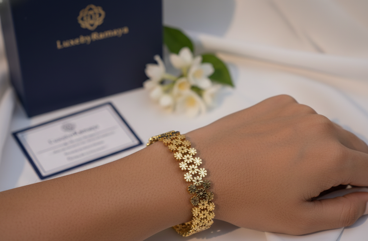 Floral Meadow Bangle - Image 2